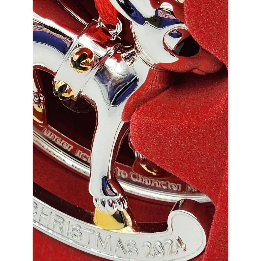 Lenox 2024 Baby's 1ST Christmas Rudolph the Red Nosed Reindeer Ornament NEW